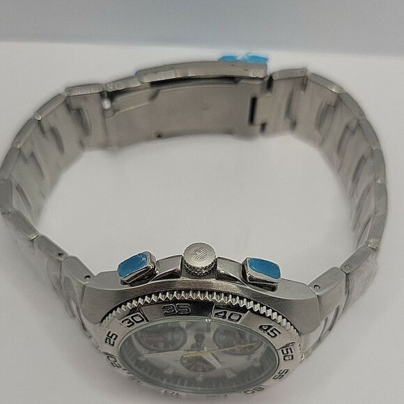 ARMANI AR0690 Men's Stainless Steel Analog Dial Quartz Genuine Wrist Watch BC481 - Picture 7 of 10